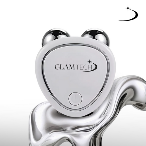 Kit GlamTech (Masajeador Facial de Microcorriente + Gel conductor 250 ml)